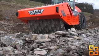 BOMAG vs HAMM: Stone Crusher Compilation