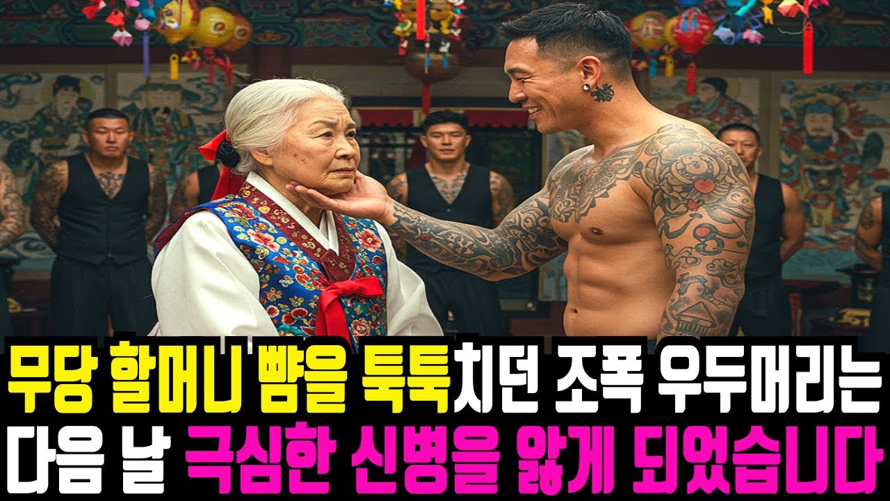Outline Video 무당 할머니 뺨을 툭툭 치던 조폭 우두머리는 며칠 뒤 무릎 꿇고 용서를 빌었지만 이미 늦었습니다.