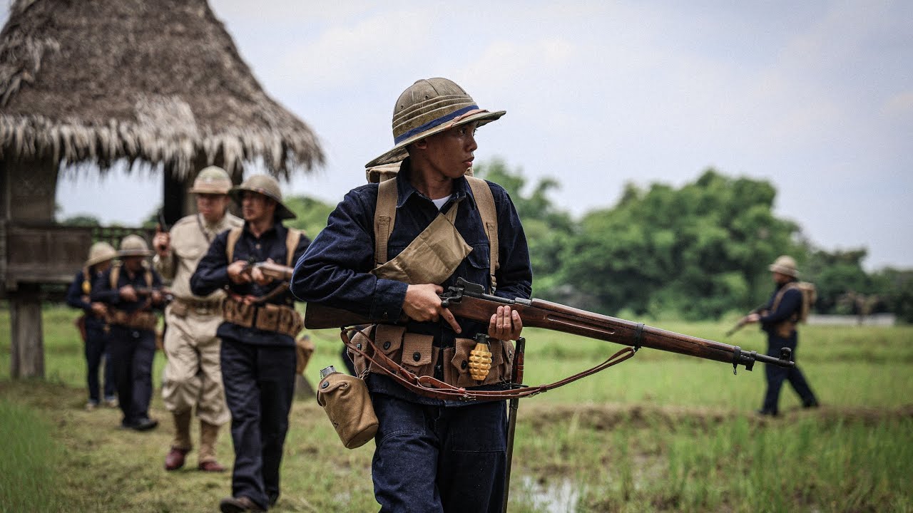 21st Division Philippine Army Shootout | WW2 Philippines Short Action Film