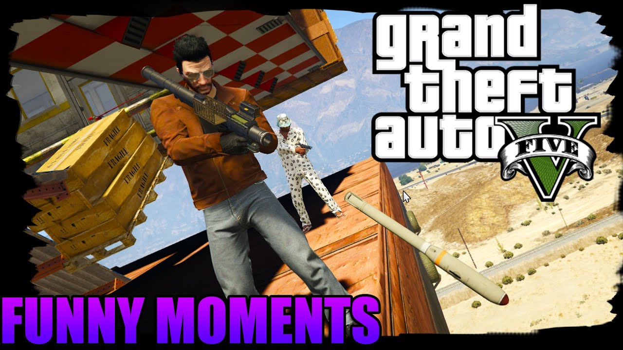RAKIETOWE SNAJPERZENIE! - GTA Online [FUNNY MOMENTS] /w Flothar, Manoyek, Mattyniu