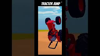 tractor jamp challenge #youtubeshorts #viral #indianvehiclesimulator3dgame 😈☠️👍