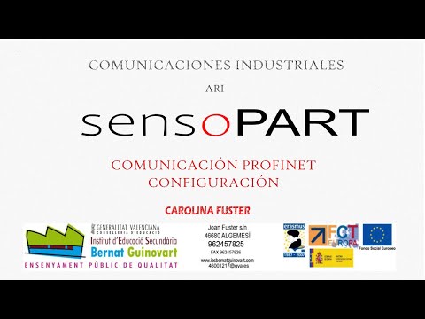 SENSOPART1 TIA PORTAL CONFIGURACIÓN PROFINET1