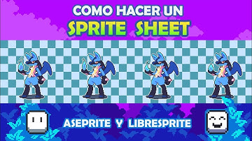 🔴COMO HACER UN SPRITESHEET🔴 FÁCILMENTE EN ASEPRITE o LIBRESPRITE😱😱😱