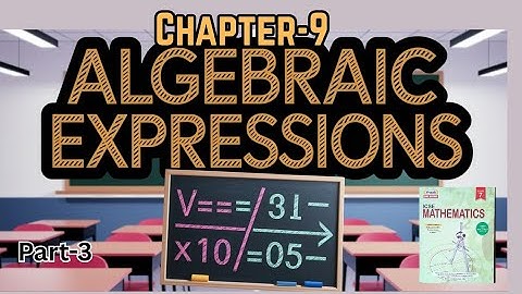 FRANK ICSE Book |Chapter-9 | Algebraic Expressions | Class 7 | Exercise 9.2| P-3