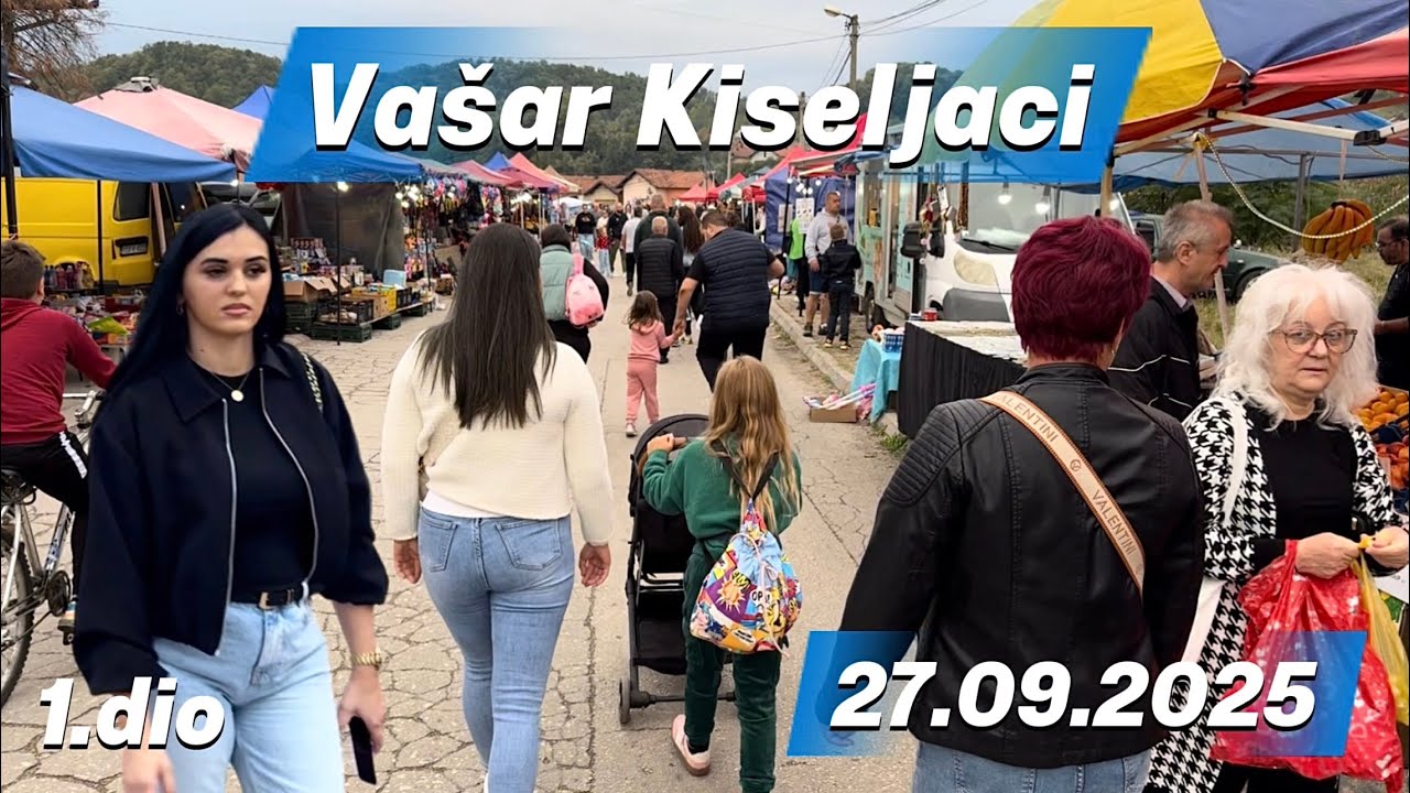 Vašar Kiseljaci poslednji za ovu godinu 1.Dio 27.09.2025