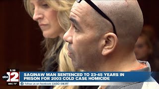 Saginaw man faces at least 23 years in prison after murder conviction