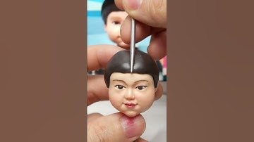 【Clay producer Leo】Clay art :Squid game boy ☠️#netflix#squidgamefanart #squidgame3