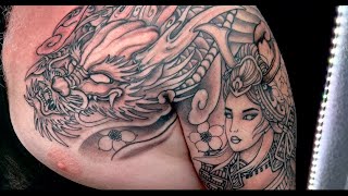 Inkvested vlog #9 dragon, fu dog, warrior
