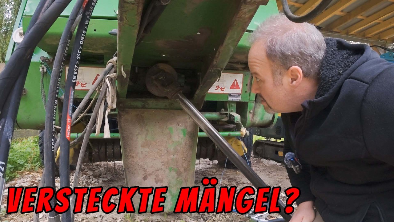 Versteckte Mängel | John Deere 550 Rundballenpresse | Geo 175 Mulcher | Toro Z Master 2000 HDX