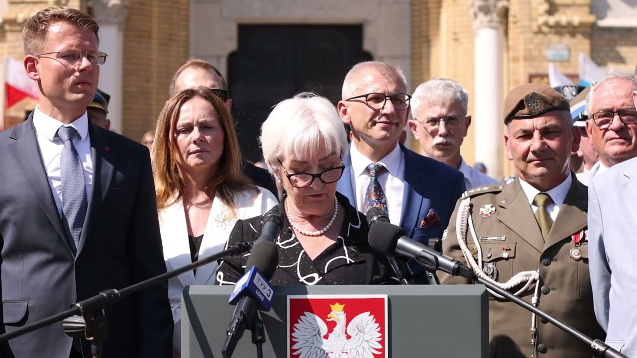 Przemówienie Wojewody Łódzkiego Doroty Ryl podczas wojewódzkich obchodów Święta Wojska Polskiego
