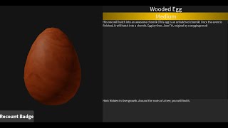 How to get Wooded Egg