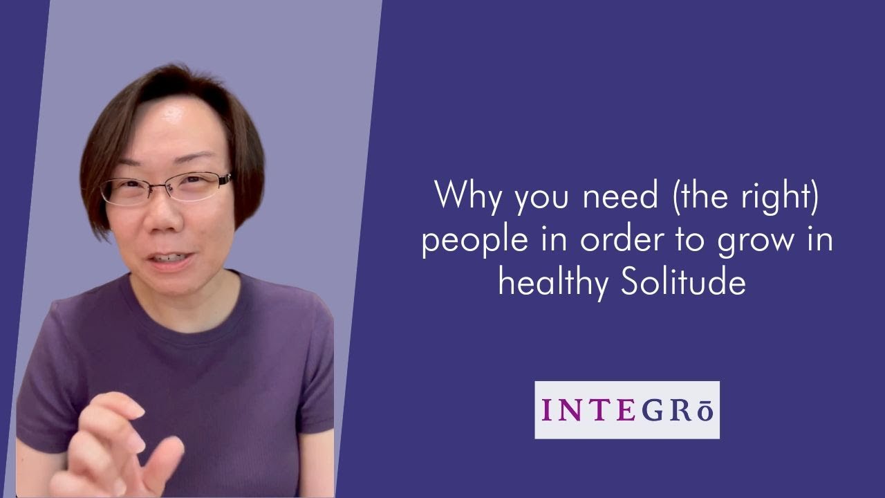 Why we need others in our journey into solitude