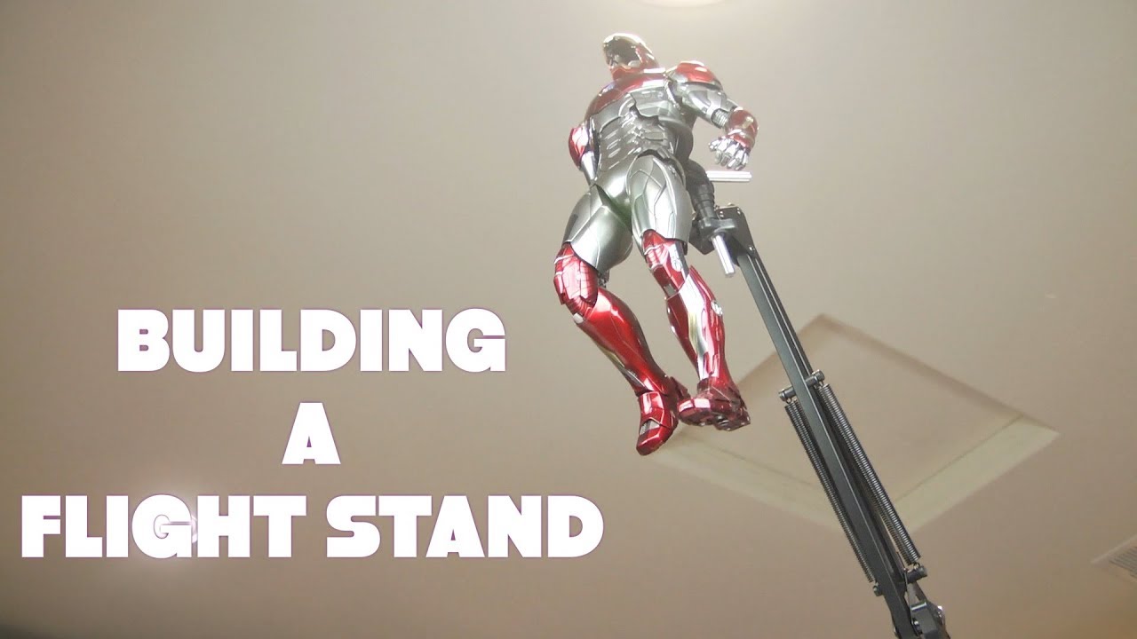 Building a Better Hot Toys Flight Stand for DieCast Iron Man's YouTube