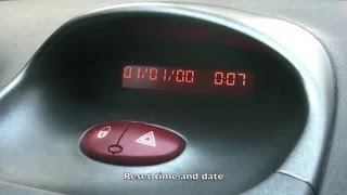 Peugeot 206 Clock Backlight Repair Peugeot 206 Clock Backlight Repair