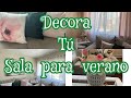 Decoración de verano para sala