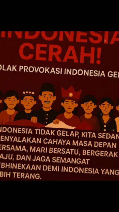 Terus gelorakan semangat perjuangan membawa Indonesia terang dan menyala
