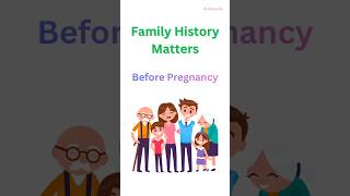 Pre-Pregnancy Guide: Family History & Genetic Risk Explained 🧬💞 #shorts #ytshorts #pregnancy