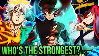 Asta vs Every Wizard King: All Wizard King RANKED From Weakest To Strongest (Black Clover)