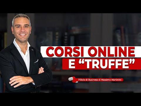 Corsi online E "TRUFFE"