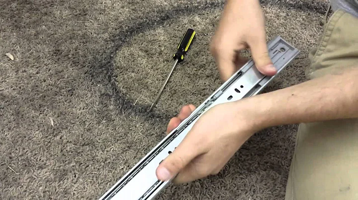 How to Fix a Soft Close Drawer Slider