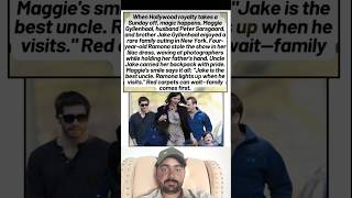 Celebrity Hollywood stars Maggie Gyllenhaal, husband Peter Sarsgaard & brother Jake in NY #maggiegyllenhaal Net Worth