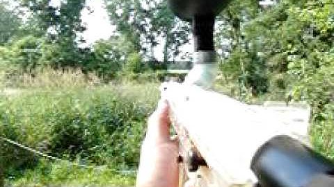 High Speed Paint Ball Gun Firing 420 Frames Per Second