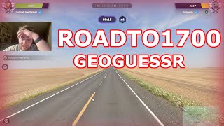 The Return of No Move Duels - Road to 1700 (Ranked Geoguessr)