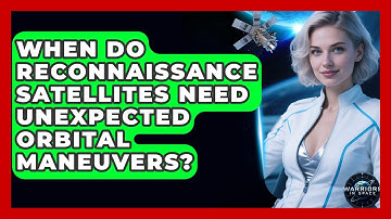 When Do Reconnaissance Satellites Need Unexpected Orbital Maneuvers? - Warriors In Space