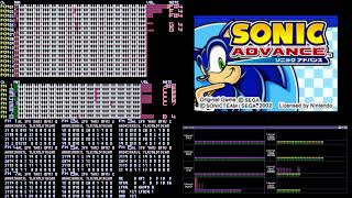 Sonic Advance - Title Screen (Arcade YM2151 + SegaPCM Remix)