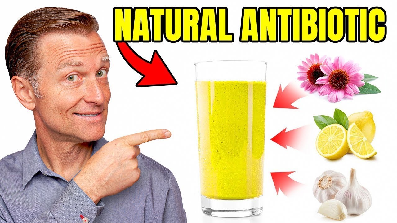 The Ultimate Natural Antibiotic Drink (Home Remedy Formula) -Dr Eric Berg