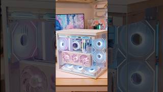let's build an aesthetic white gaming pc together 💗 asmr calm pc build