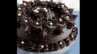 How To Decorate Cake With Modelling Chocolate - Video – Gayathri's