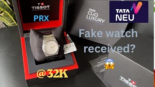 Tissot PRX Quartz watch from Tata Neu | My first luxury watch 🤩  #tissotprx #tataneu #tatacliq  screenshot 2