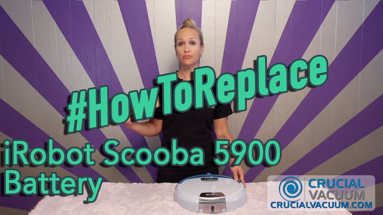 Replace Your iRobot Scooba 5900 Battery 