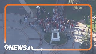 LIVE: Students protest gun violence at Colorado State Capitol