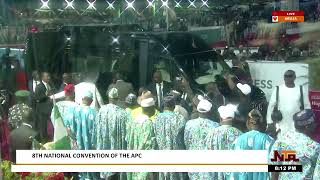 Watch President Tinubu Arrives 8Th Apc Convention In Grand Style 27 March 2026