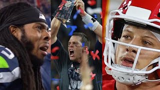 The Last Play From Every Super Bowl Tom Brady Has Won