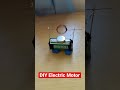 Simple Electric Motor #shorts #electricmotors #electricity #magnet #magneticfield