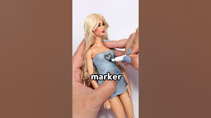 Giving Barbie Sabrina Carpenter’s Heart Dress