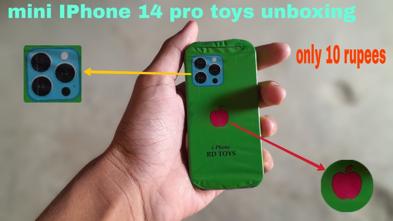 Mini IPhone 14 pro toy unboxing and full review Smart Unboxing AS