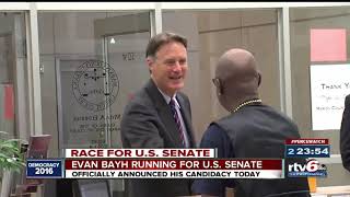 Evan Bayh officially running for U.S. Senate