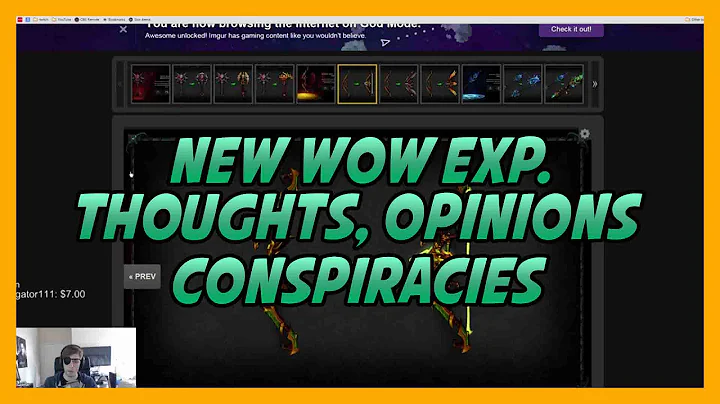 New WoW Expansion Thoughts, Opinions and Conspiracies