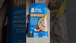 The Best Cereal For Baby Gerber Grain & Grow