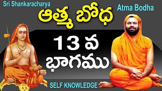 Sri Shankaracharya - Atma Bodha Part 13 By paripoornananda swami || self knowledge  @Sreepeetam
