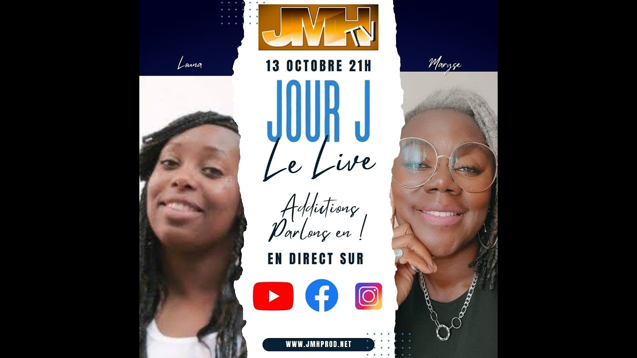 Jour J le live du 13 octobre 2023 sur JMH TV - YouTube