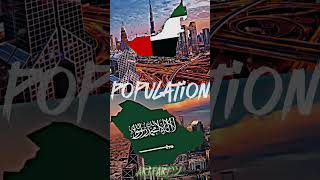 UAE vs Saudi Arabia  #shorts #geography #geotuber #edit #irritablebowelsyndrome