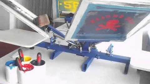 4-1, 4-2 Screen Printing Press Function & Operation Introduction