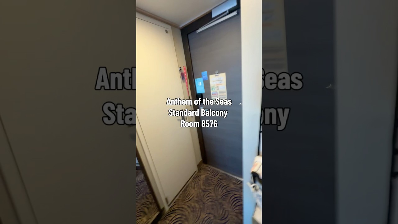 Anthem of the Seas - Standard Balcony room 8576