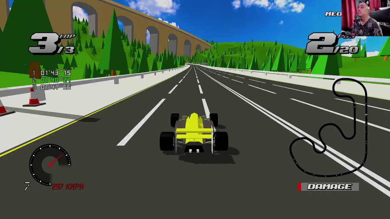 meowmurai's Formula Retro Racing World Tour ps5 P1