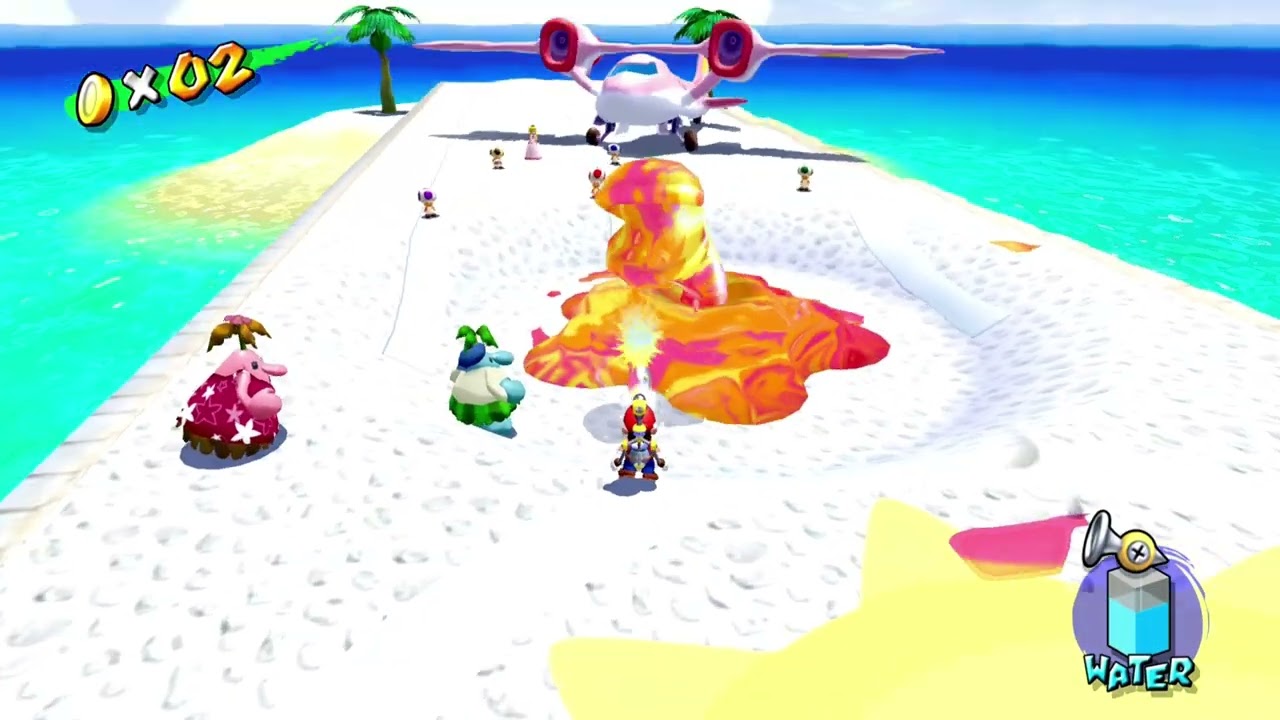 Super Mario Sunshine (NS) Mini Boss #1 - Proto Piranha